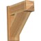 Ekena Millwork Traditional Rough Sawn Arts and Crafts Outlooker, Western Red Cedar, 8"W x 22"D x 22"H OUT08X22X22TRA03RWR - alternate 1